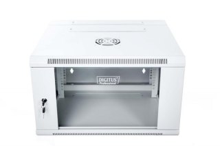 DIGITUS Szafka wisząca dwusekcyjna 19&#039;&#039; 6U 600x550 RAL7035