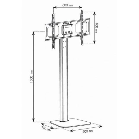 Stojak podłogowy LCD/LED 32-70cali, regulowany