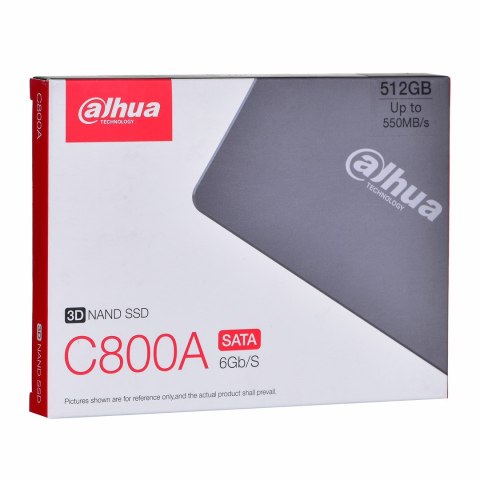 Dahua Technology DHI-SSD-C800AS512G 2.5" 512 GB SATA III 3D NAND