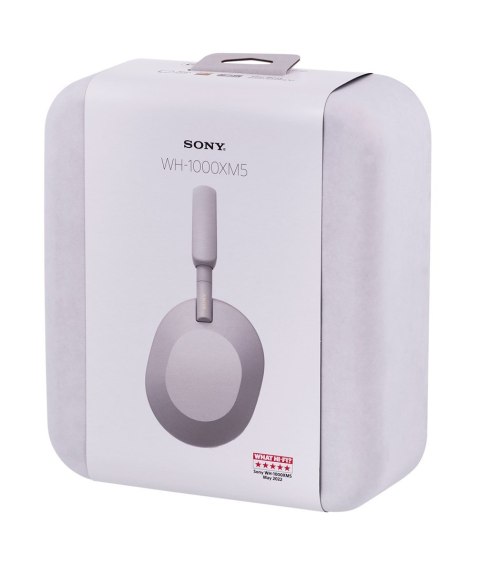 Słuchawki Sony WH-1000XM5 nauszne bluetooth srebrne