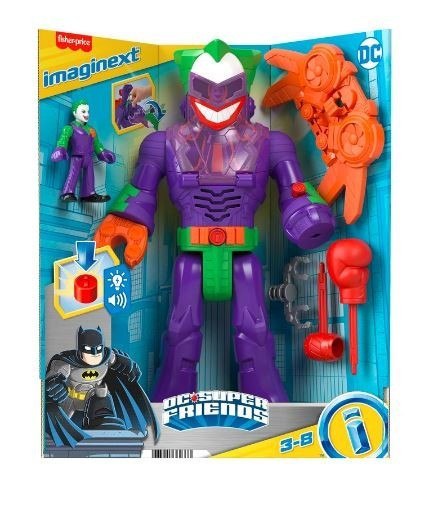 Zestaw figurek Imaginext DC Super Friends Joker i Śmiechorobot