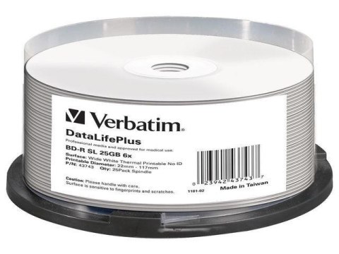 Verbatim DataLifePlus BD-R 25 GB 25 szt.