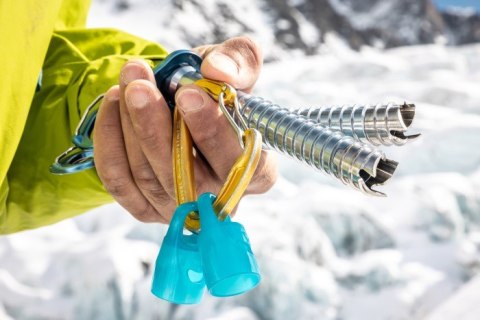 Śruba lodowa Blue Ice Aero Lite Ice Screw 13 cm żółta (yellow)