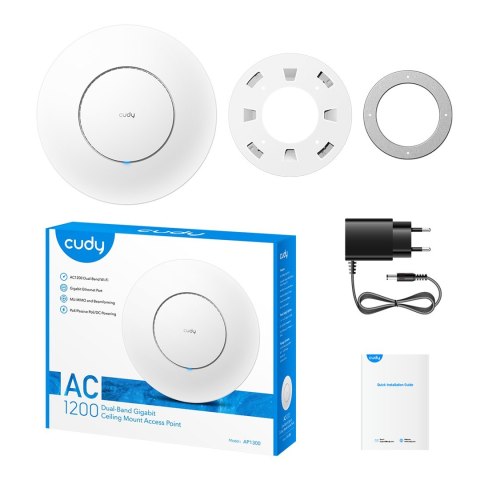 Access Point CUDY AP1300 AC1200 Dual Band Wi-Fi 1xGigabit Mesh