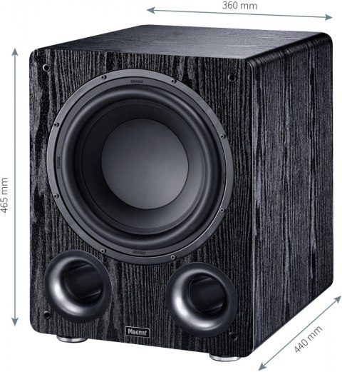 Subwoofer Alpha RS 12 czarny