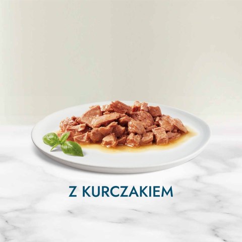 GOURMET GOLD PERLE z Kurczakiem - mokra karma dla kota - 85g