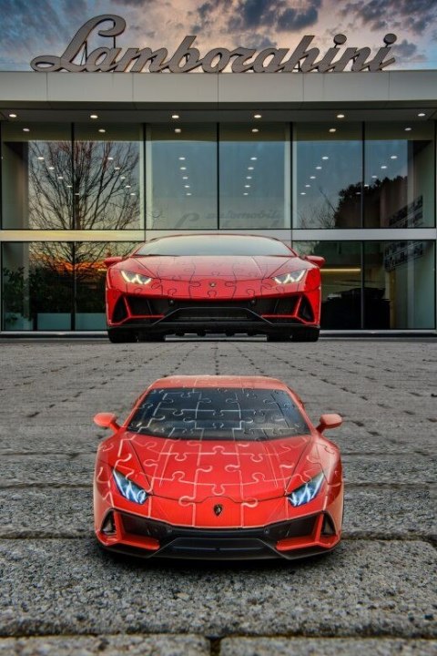 Puzzle 108 elementów 3D Pojazdy Lamborghini Huracan Evo