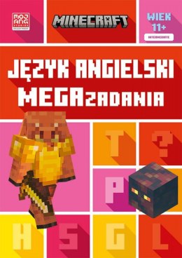 Książeczka Minecraft. Język angielski. Megazadania 11+