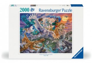 *Puzzle 2000el Fantazja Pegaz