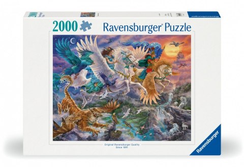 *Puzzle 2000el Fantazja Pegaz