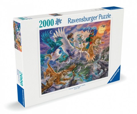 *Puzzle 2000el Fantazja Pegaz