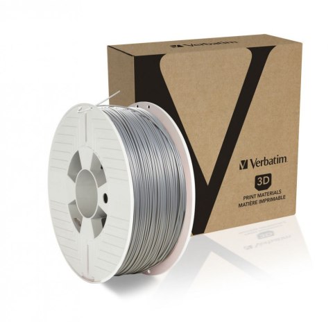 Filament 3D ABS Silver 1,75mm /1kg/Szary/ 55032