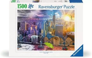 *Puzzle 1500el Nowy Jork w lecie i zimie