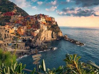 *Puzzle 1500el Widok na Cinque Terre