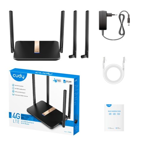 Router LT500D Mesh AC1200 4G LTE SIM