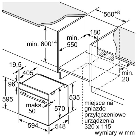 Piekarnik HQG572EB3