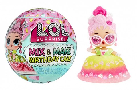 Lalka L.O.L. Surprise Mix & Make Birthday Cake Tots Mix