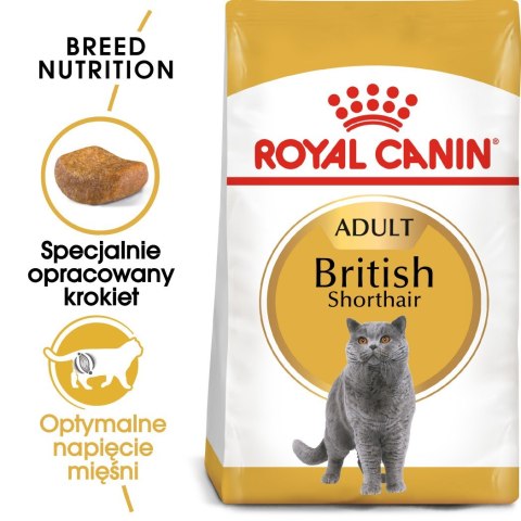 ROYAL CANIN FBN British Shorthair Adult - sucha karma dla dorosłego kota - 2kg