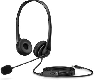 Słuchawki z mikrofonem HP Stereo 3.5mm Headset G2 przewodowe czarne 428H6AA