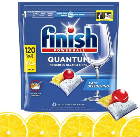 FINISH Kapsułki Quantum All-in-1 120 Lemon