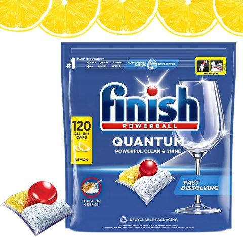 FINISH Kapsułki Quantum All-in-1 120 Lemon