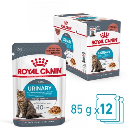 ROYAL CANIN FCN Urinary Care w sosie - mokra karma dla kota dorosłego - 12x85g