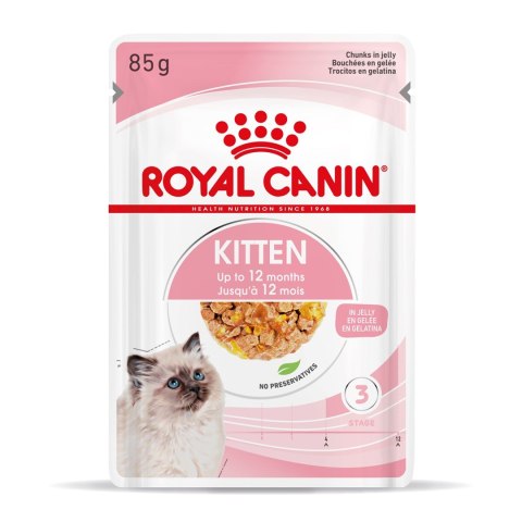 ROYAL CANIN FHN Kitten Instinctive w sosie - mokra karma dla kociąt - 12x85g