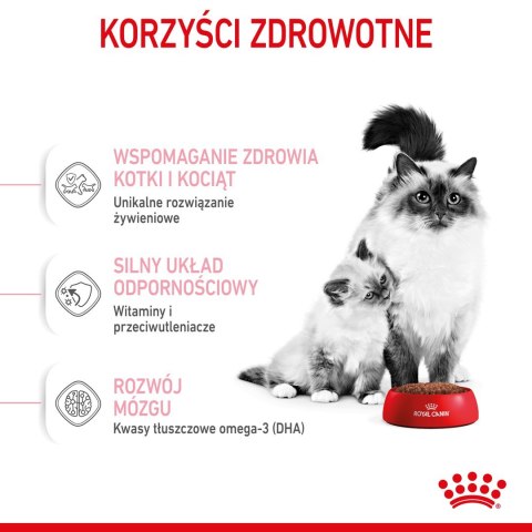 ROYAL CANIN FHN Mother&Babycat - sucha karma dla kociąt - 4kg