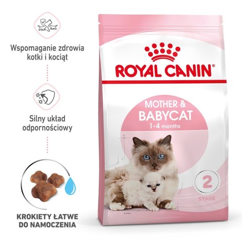 ROYAL CANIN FHN Mother&Babycat - sucha karma dla kociąt - 4kg