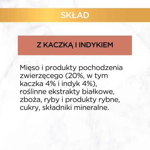 Gourmet Gold mokra karma dla kota z kaczką i indykiem 85g