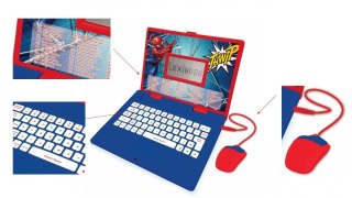 Laptop edukacyjny Spider-Man dwujęzyczny PL/ ENG 124 aktywności