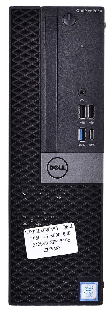 DELL OptiPlex 7050 i5-6500 16GB 256GB SSD SFF Win10pro UŻYWANY