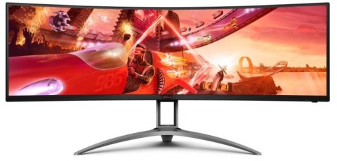 Monitor AOC AG493UCX2 (48.8" /VA /165Hz /5120 x 1440 /Czarno-szary)