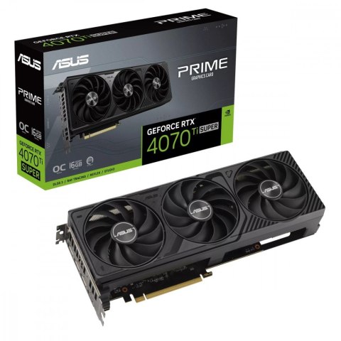 Karta graficzna GeForce RTX 4070 Ti Super OC 16G Prime GDDR6X HDMI/3DP