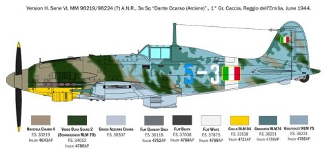 Model plastikowy Macchi MC.205 Veltro 1/32