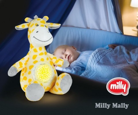 Milly Mally Zabawka pluszowa z Projektorem Milly Giraffe