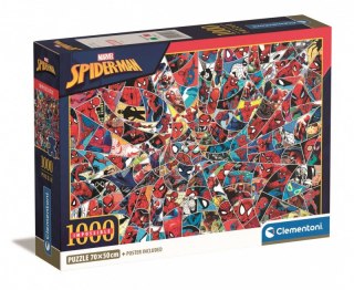 Puzzle 1000 elementów Compact Spider-Man