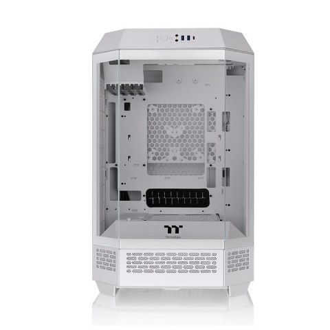 Obudowa - The Tower 300 Tempered Glass x 3, CT140 Fan x 2 Biała