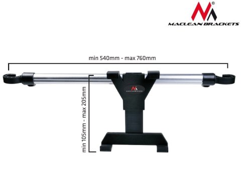 Uniwersalny samochodowy uchwyt do Tabletu 7-10.1'' MC-657 do montowania na zagłówek