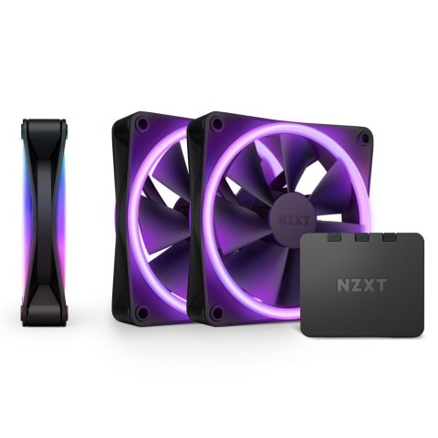 NZXT F120 RGB DUO, PWM, 120mm, 3-pak -