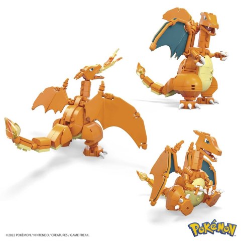 MEGA Charizard Pokemon do zbudowania GWY77 p6 MATTEL