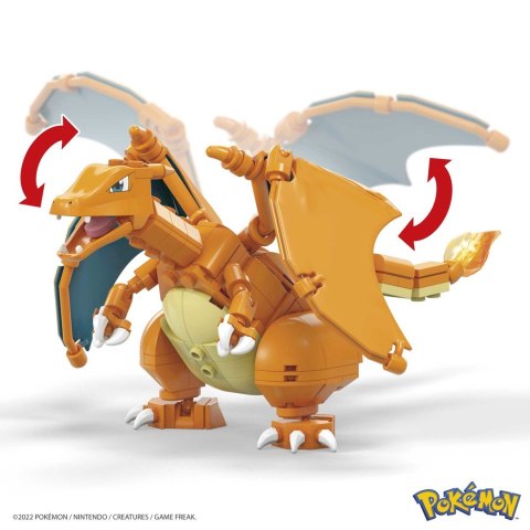 MEGA Charizard Pokemon do zbudowania GWY77 p6 MATTEL