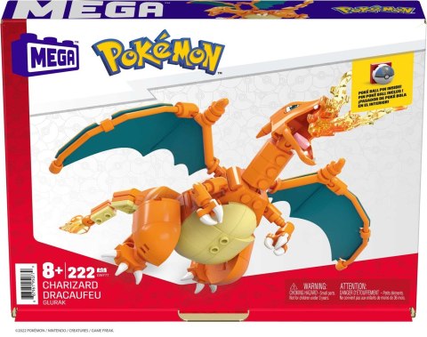 MEGA Charizard Pokemon do zbudowania GWY77 p6 MATTEL