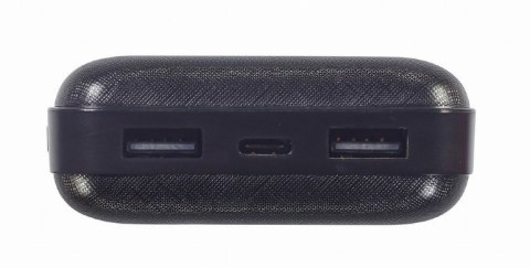 GEMBIRD POWERBANK 20000 MAH 2X USB, CZARNY