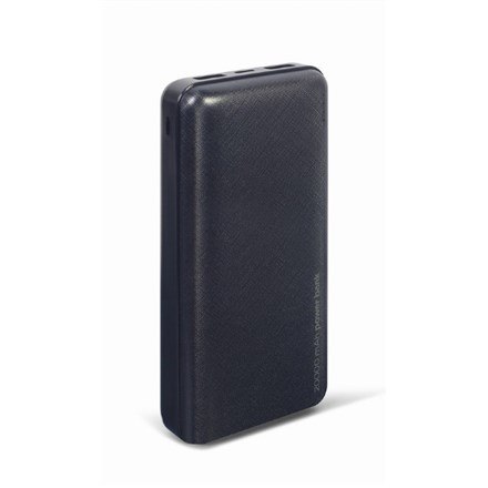 GEMBIRD POWERBANK 20000 MAH 2X USB, CZARNY