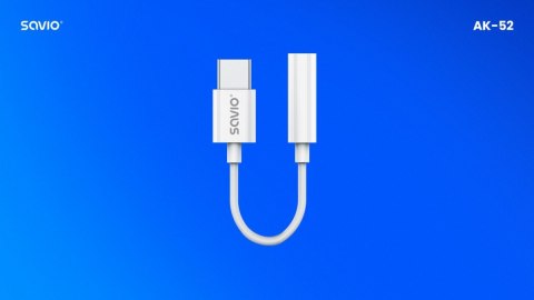 Adapter USB-C - Mini Jack 3,5 mm, Samsung, AK-52