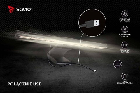 Lightbar LED Oświetlenie na monitor USB 5W LB-02