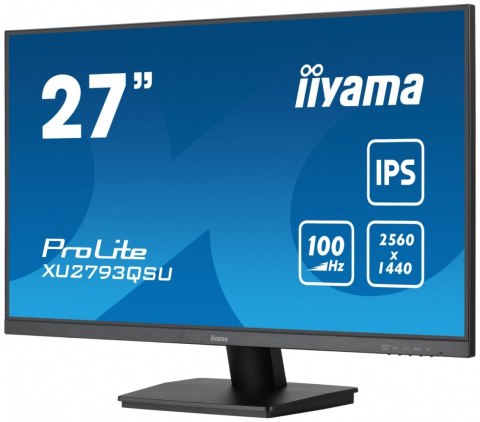 Monitor 27 cali XU2793QSU-B7 IPS,QHD,100Hz,HDMI,DP,300cd