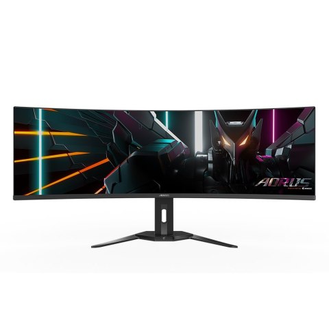 Monitor Gigabyte 49" AORUS CO49DQ 2xHDMI DP 3xUSB 3.0 USB-C głośniki 2x5W