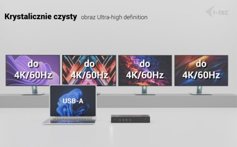 Stacja dokująca Universal 5x 4K/60Hz Display Power Delivery 100W